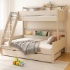Haven Storage Family Bunk with trundle beddrawer in Cashmere (1)
