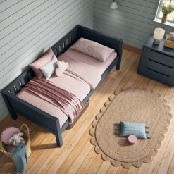 arven junior bed blue birds eye