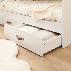bunk bed with trudle drawers and storage