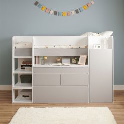 cuckooland bailey storage bed with pull out desk
