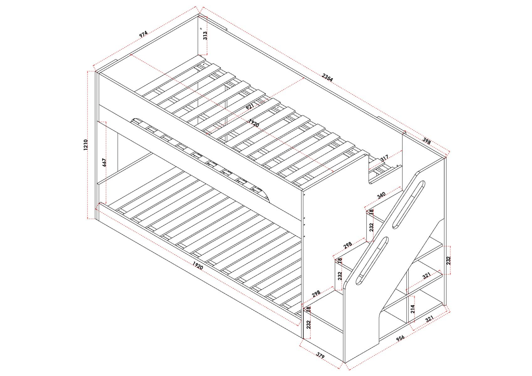 dimention line drawing deimo